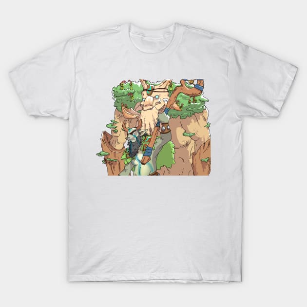Treant Protector and Natures Prophet - Dota 2 T-Shirt by SLMGames